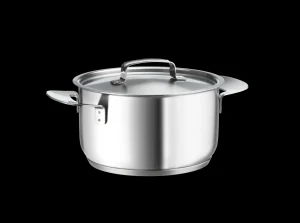 Miele Teglie E Accessori Cottura | Casseruola Fiskars “All Steel” (18 cm | 2,5 l)