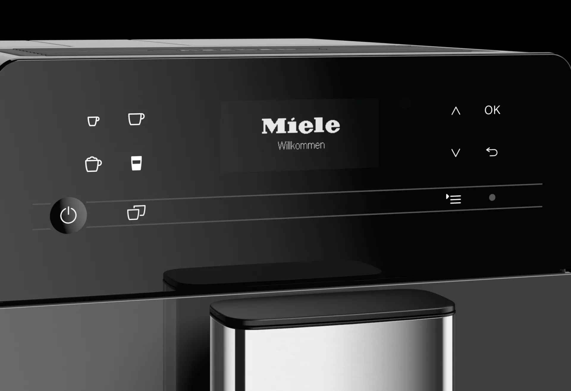 cm__active_grigio_grafite_4.webp Miele Macchine Per Il Caffè | CM 5315 Active grigio grafite