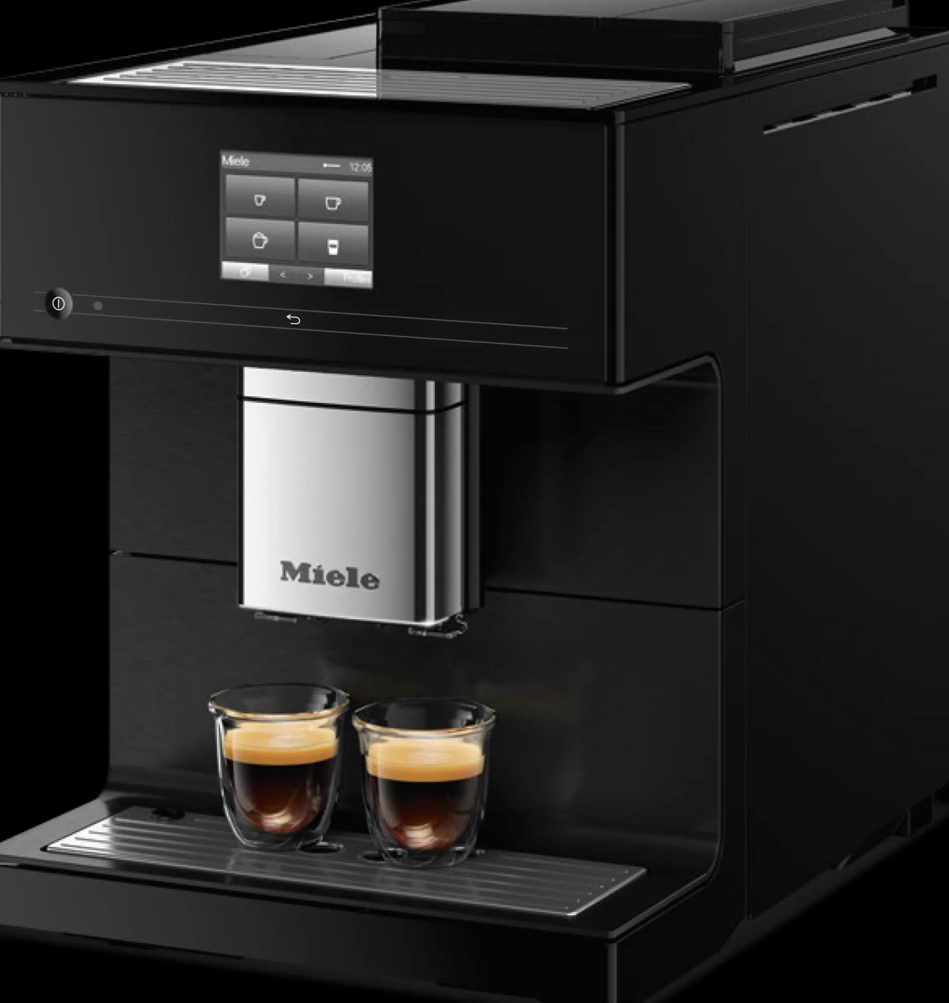 cm__coffeeselect_nero_oss_2.webp Miele Macchine Per Il Caffè | CM 7750 CoffeeSelect Nero ossidiana