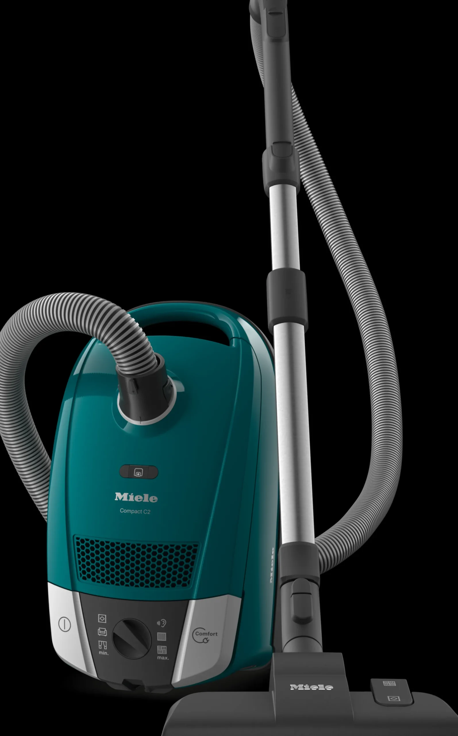 compact_c_flex_verde_petr_0.webp Miele Aspirapolvere Con Sacco | Compact C2 Flex Verde petrolio