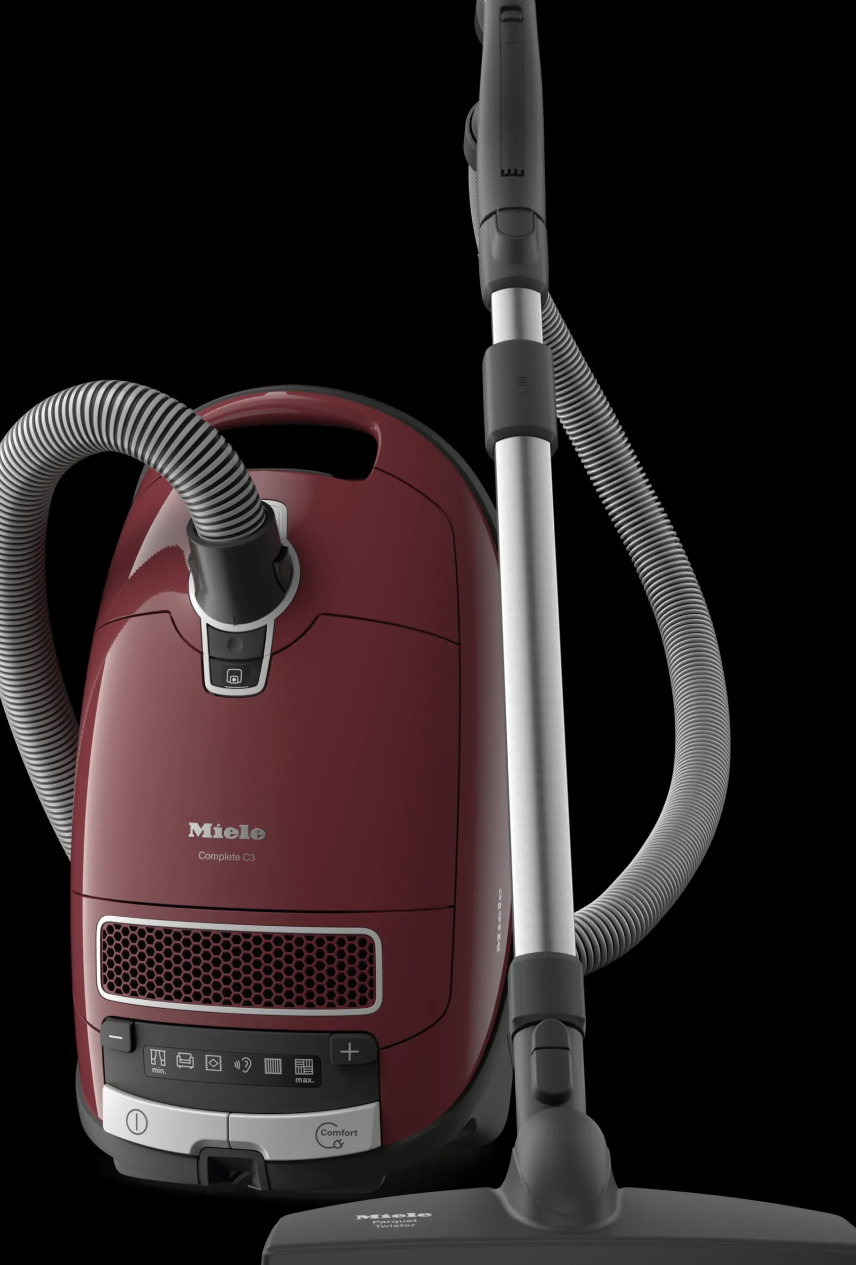 complete_c__gala_edition__0-1.webp Miele Aspirapolvere Con Sacco | Complete C3 125 Gala Edition Rosso rubino