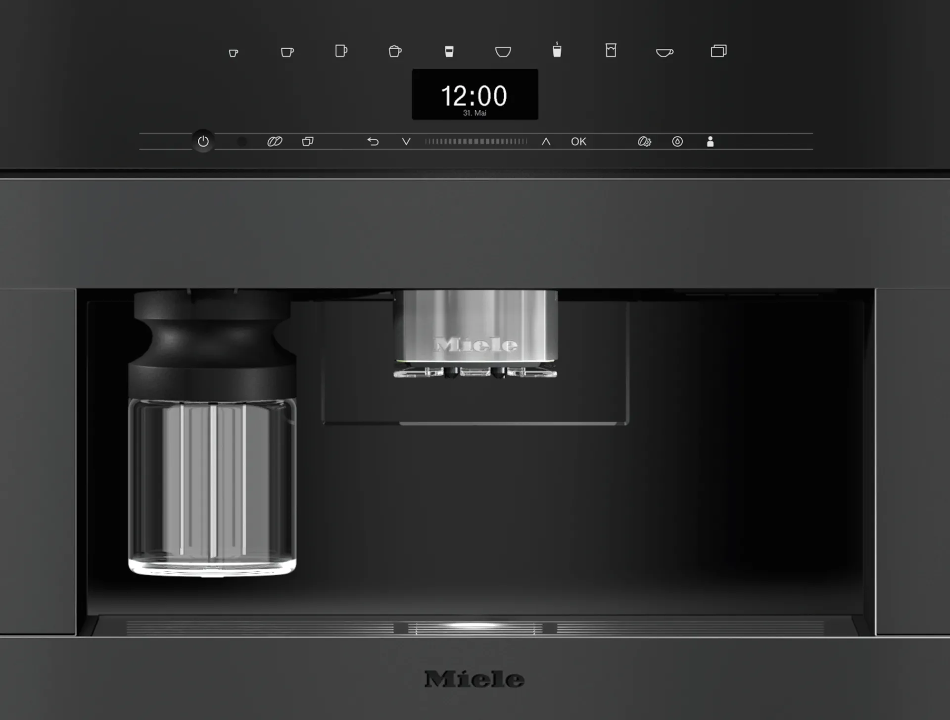 cva___gala_ed_nero_ossidi_0-1.webp Miele Macchine Per Il Caffè | CVA 7440 125 Gala Ed Nero ossidiana opaco - Matt Black Nero ossidiana opaco Matt Black