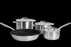Miele Teglie E Accessori Cottura | Fiskars “All Steel” Starter Set di pentole (4 pezzi)