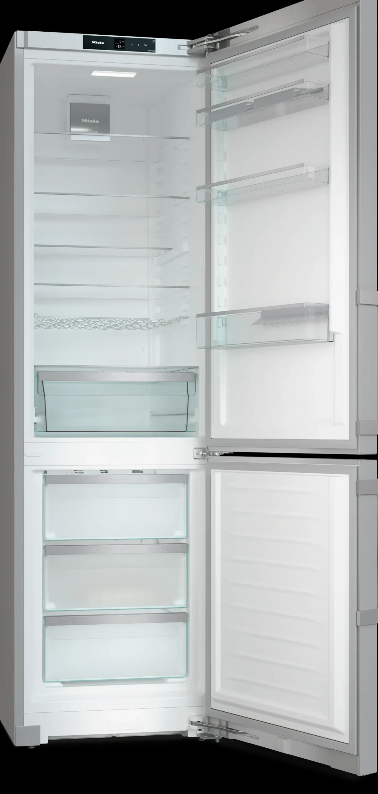 kfn__ad_acciaio_inox_clea_2.webp Miele Frigo-Congelatori Da Posizionamento Libero | KFN 4795 AD Acciaio inox CleanSteel