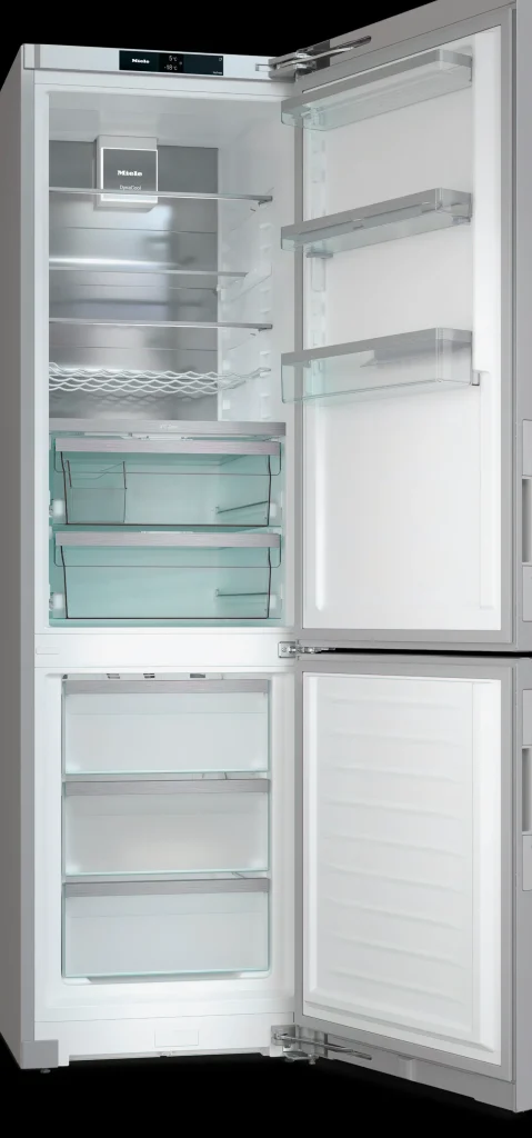 Miele Frigo-Congelatori Da Posizionamento Libero | KFN 4898 AD Grigio grafite vetro