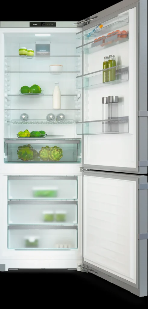 Miele Frigo-Congelatori Da Posizionamento Libero | KFN 4796 CD Acciaio inox CleanSteel