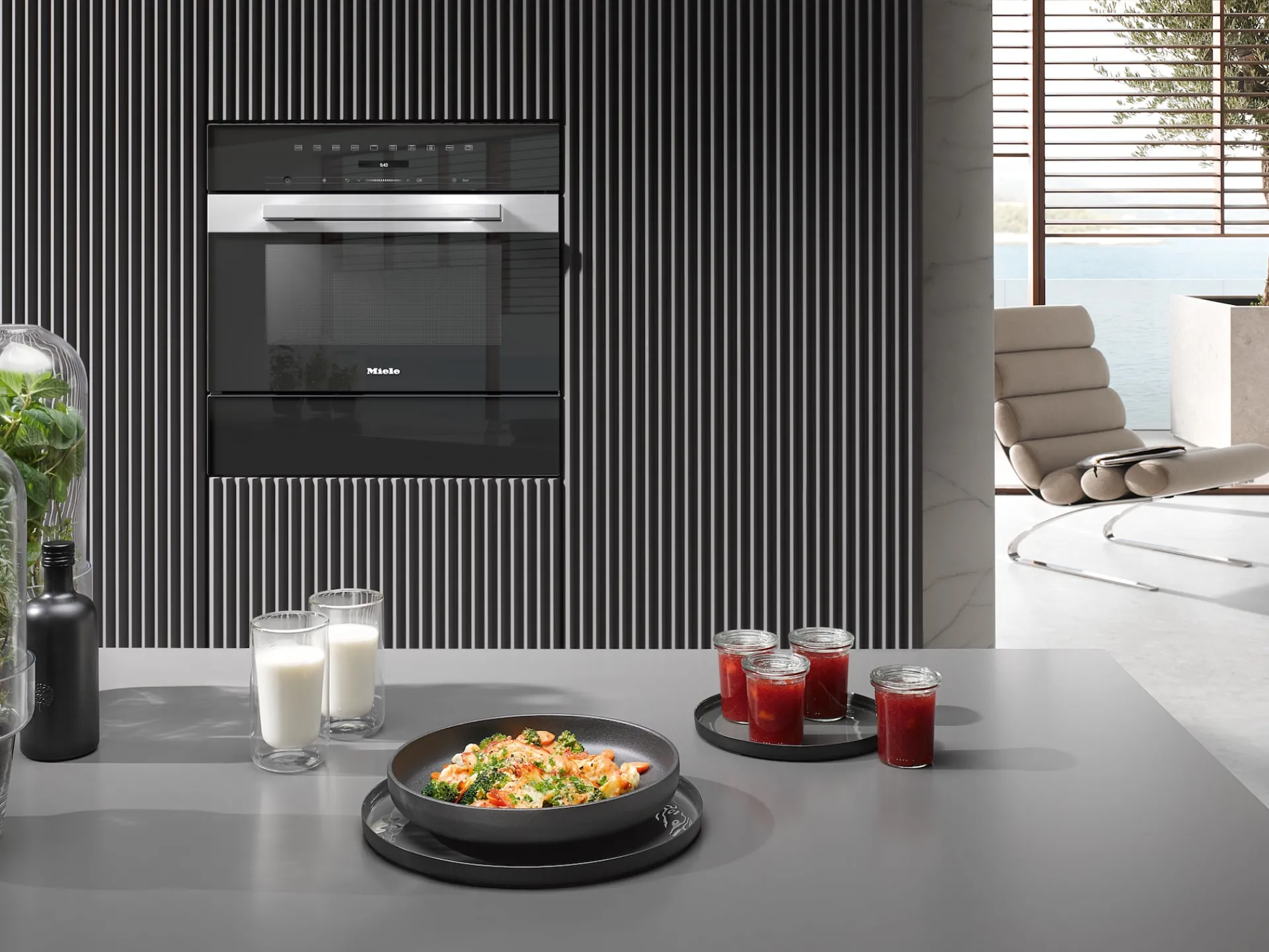 m__tc_acciaio_inox_cleans_2.webp Miele Forni A Microonde | M 7244 TC acciaio inox CleanSteel