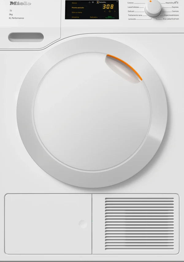 Miele Asciugatrici | TCC374WP 9kg bianco loto