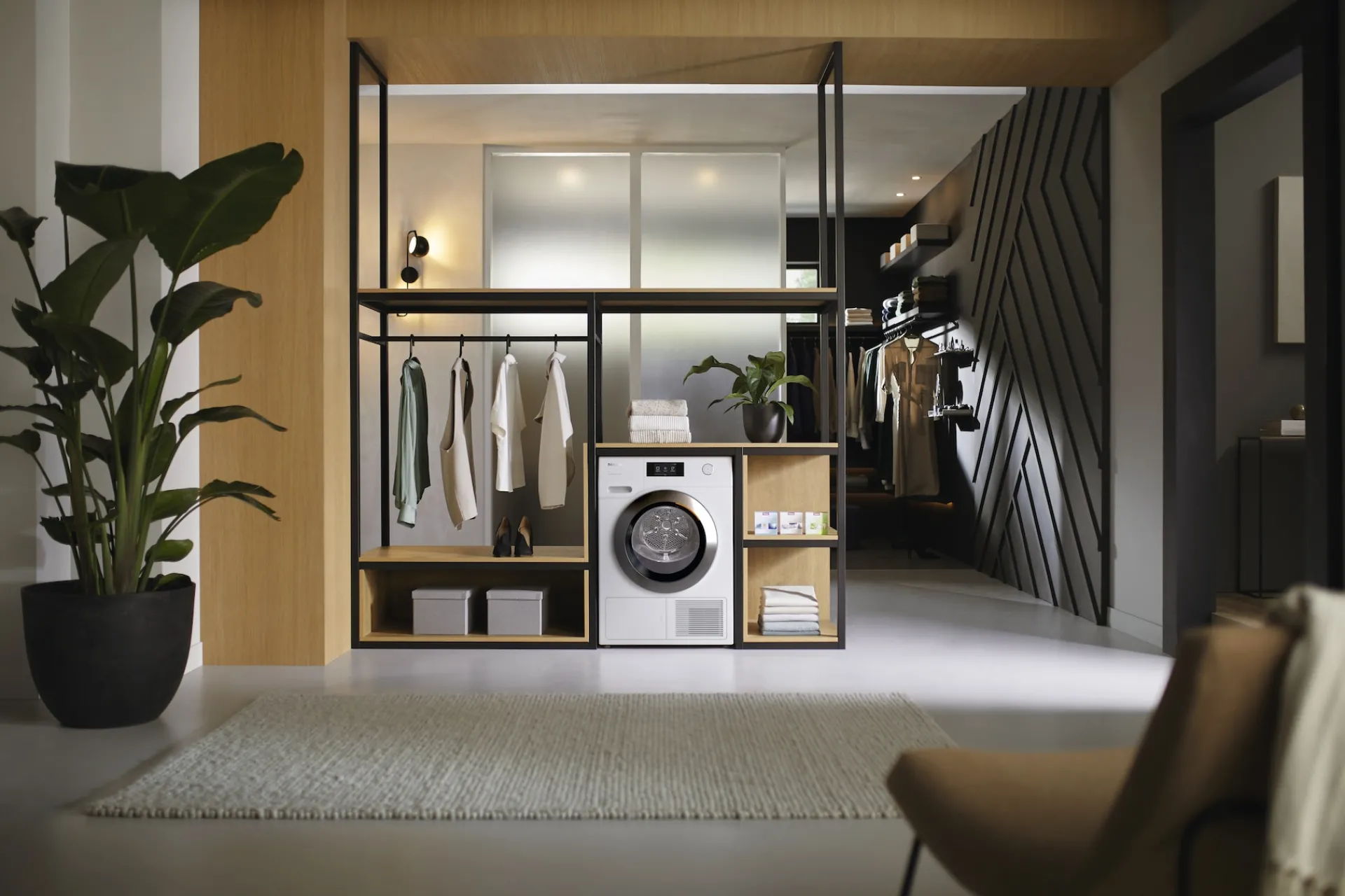 tcrwp_ecosteamkg_bianco_l_4.webp Miele Asciugatrici | TCR790WP Eco&Steam&9kg bianco loto