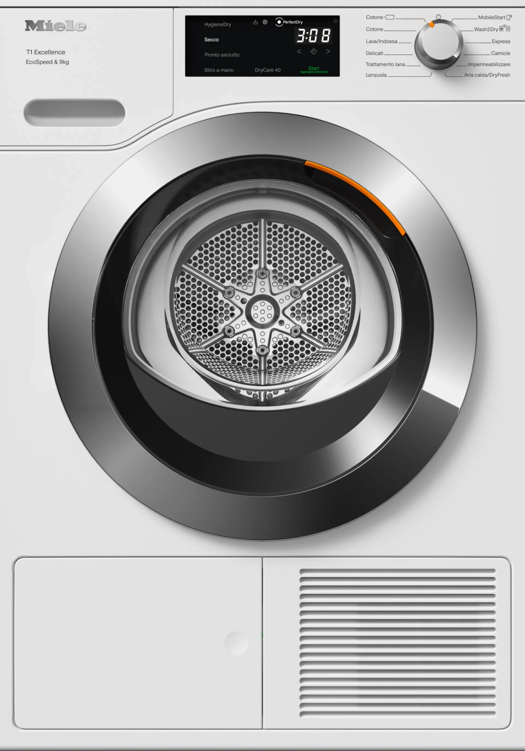 tehwp_ecospeedkg_bianco_l_0.webp Miele Asciugatrici | TEH785WP EcoSpeed&9kg bianco loto