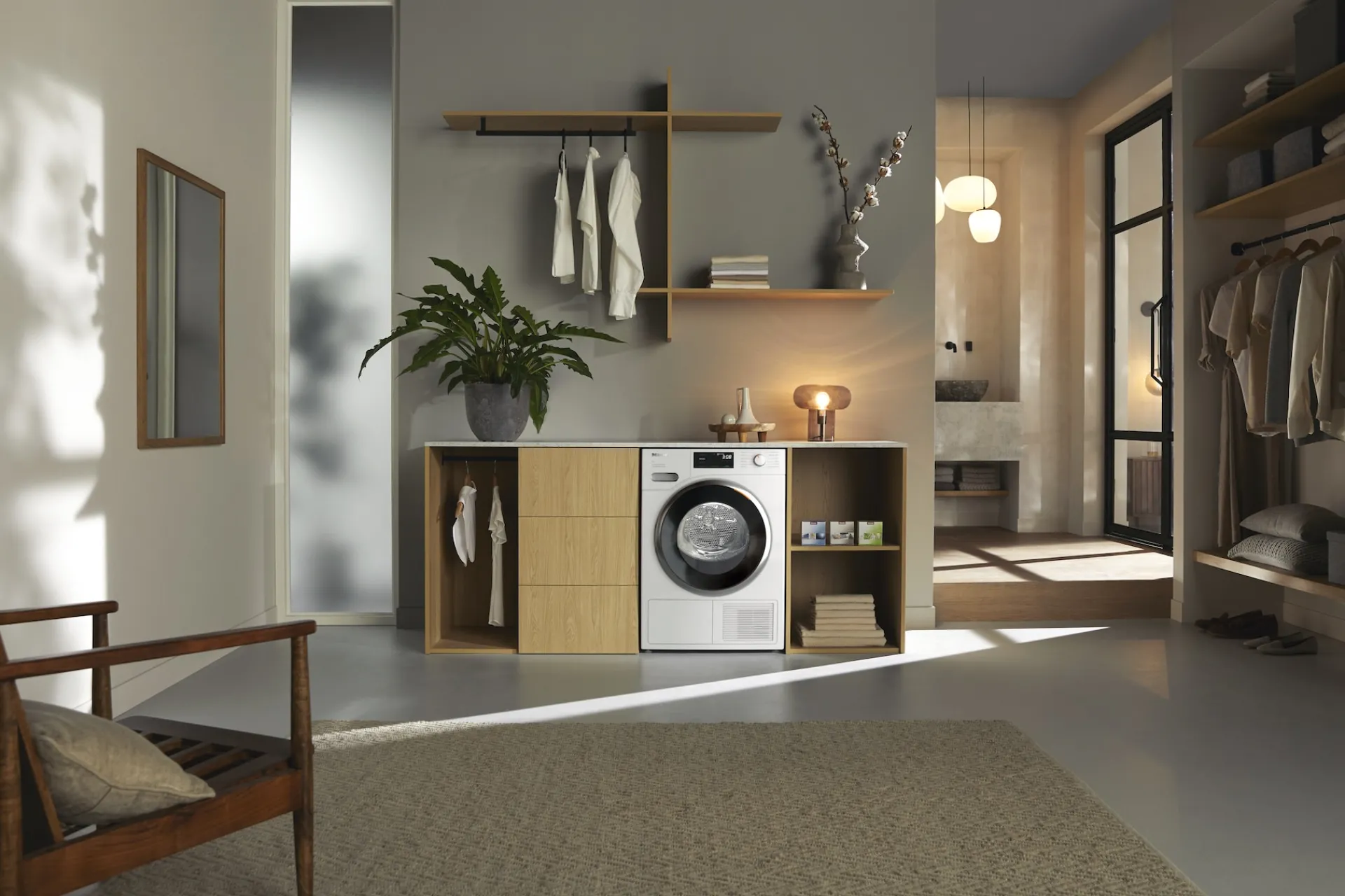 twfwp_ecospeedkg_bianco_l_5.webp Miele Asciugatrici | TWF760WP EcoSpeed&8kg bianco loto