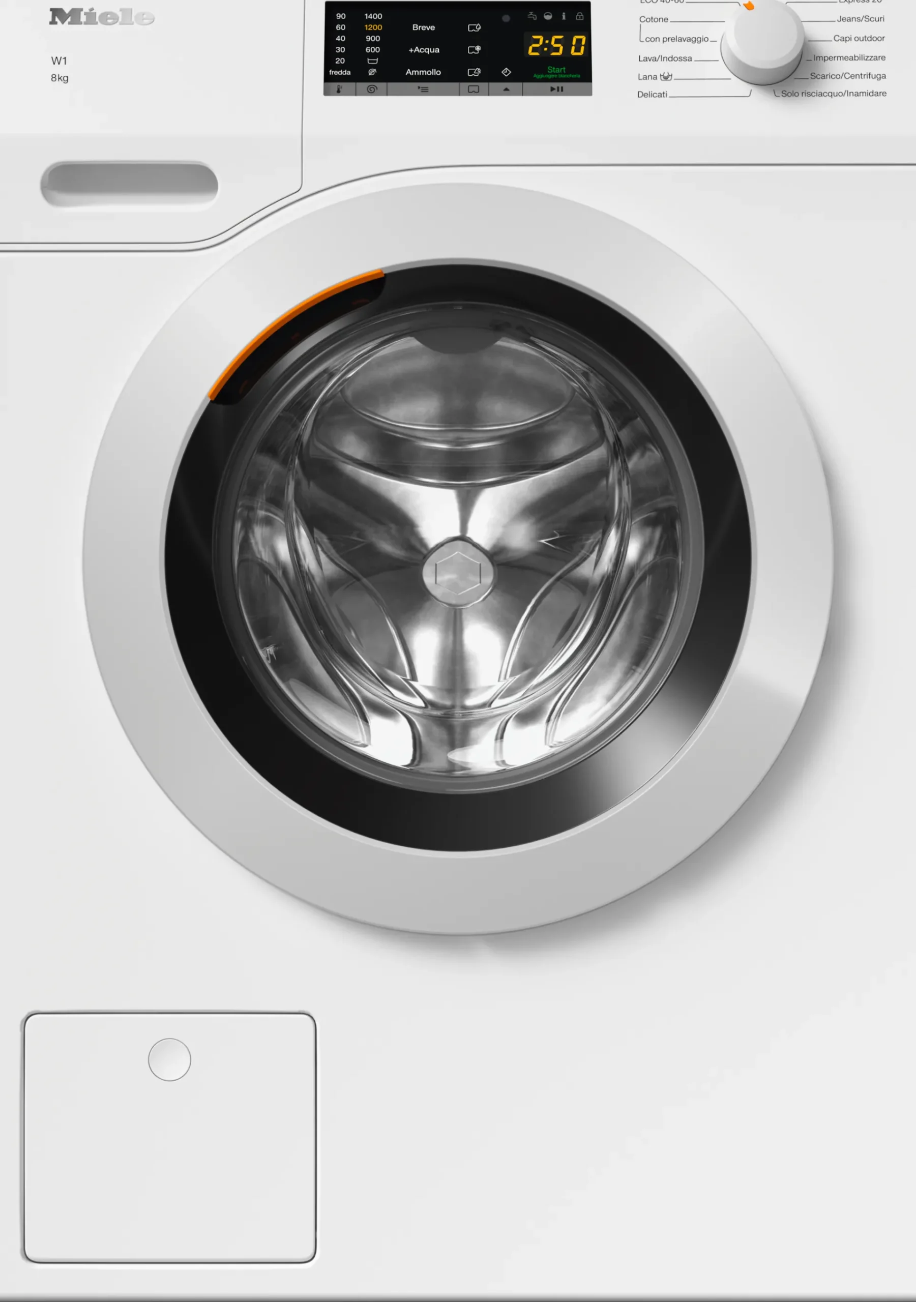 wcb_wcs_kg_bianco_loto_0.webp Miele Lavatrici | WCB110 WCS 8kg bianco loto