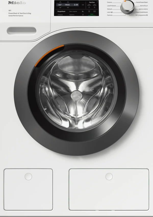 Miele Lavatrici | WCH870 WCS PWash&TDos&8kg bianco loto