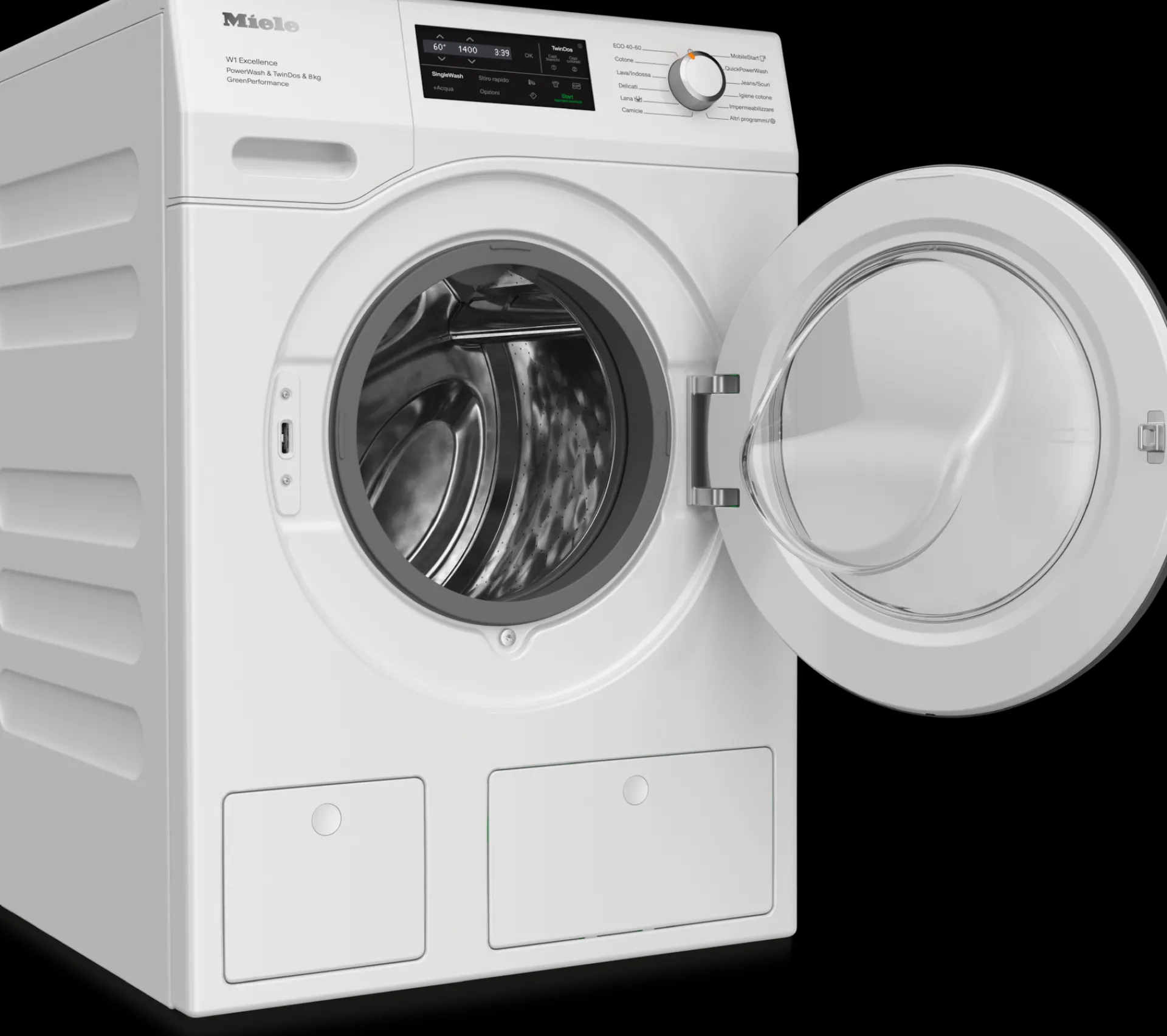weh_wcs_pwashtdoskg_bianc_2.webp Miele Lavatrici | WEH875 WCS PWash&TDos&8kg bianco loto