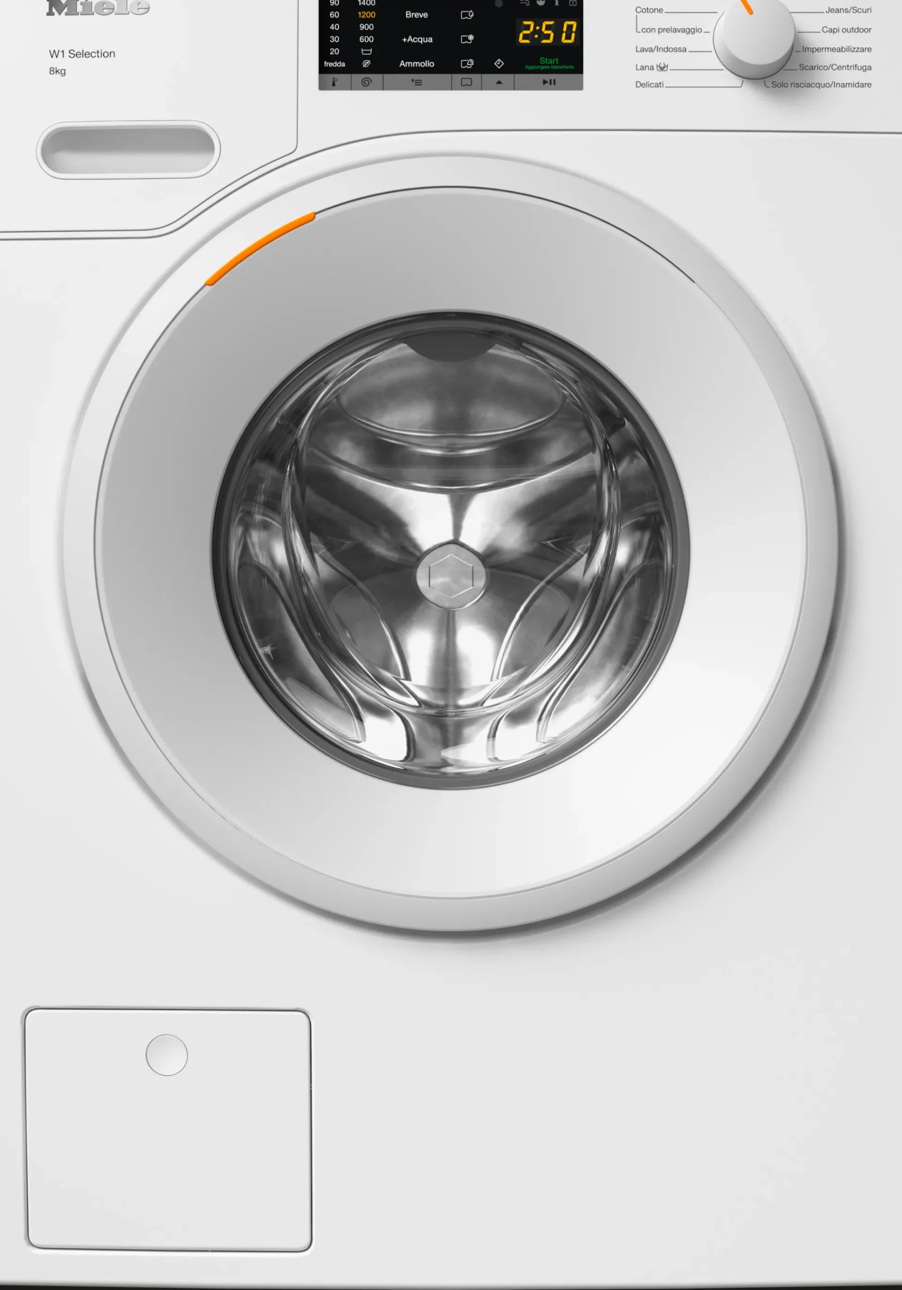 wsb_wcs_kg_bianco_loto_0.webp Miele Lavatrici | WSB103 WCS 8kg bianco loto
