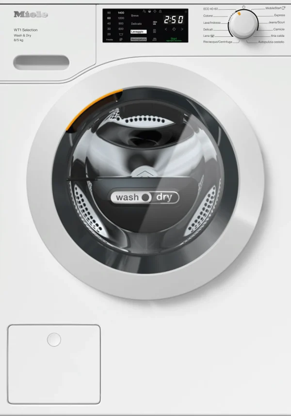 Miele Lavasciuga | WTD163 WCS 8/5 kg bianco loto