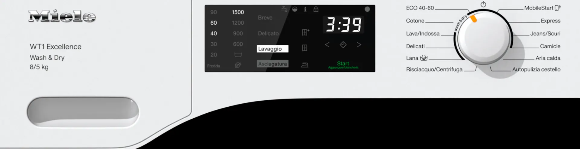 wtd_wpm_kg_bianco_loto_1.webp Miele Lavasciuga | WTD165 WPM 8/5kg bianco loto